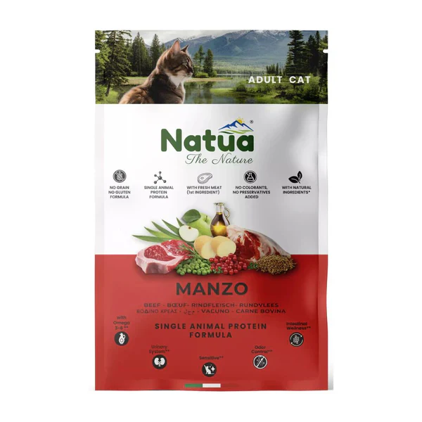 Natua Cat Adult Manzo