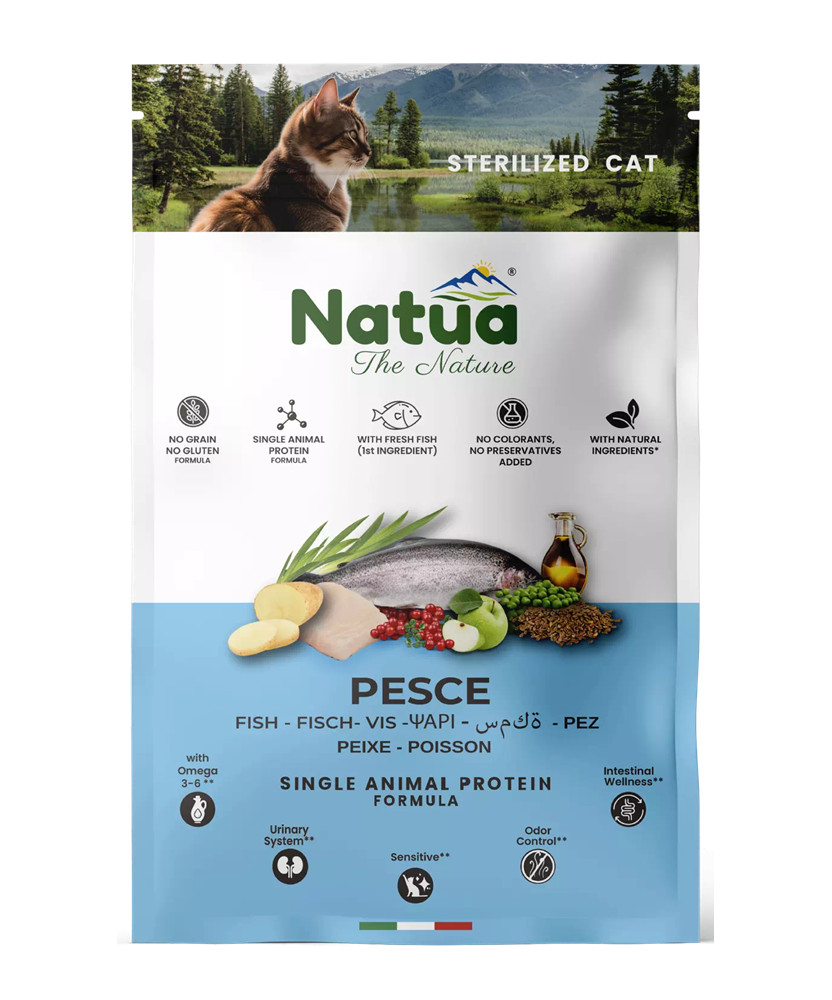 Natua Cat Steril Pesce