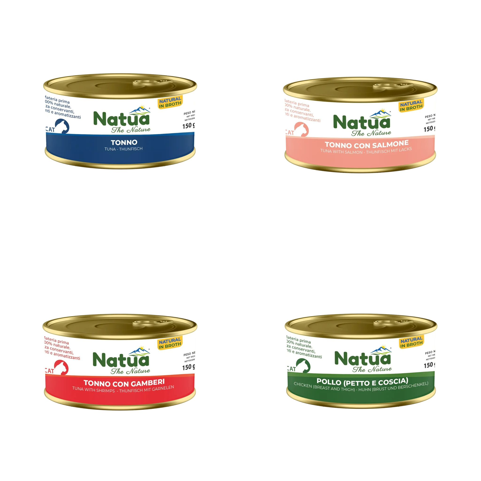 Natua Cat Lattina 150G Brodo