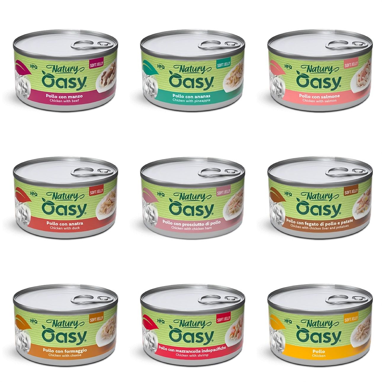Oasy Cat Natury Lattina Jelly 150G