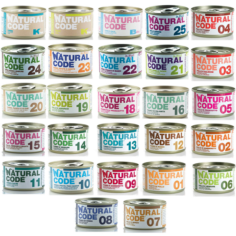 NATURAL CODE CAT LATTINA 85G