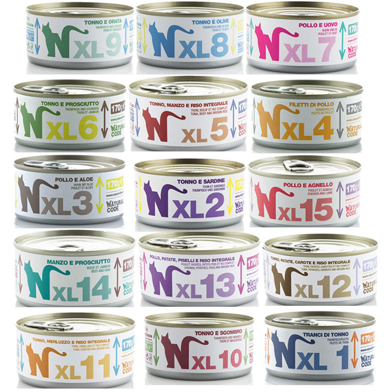 NATURAL CODE CAT LATTINA 170G