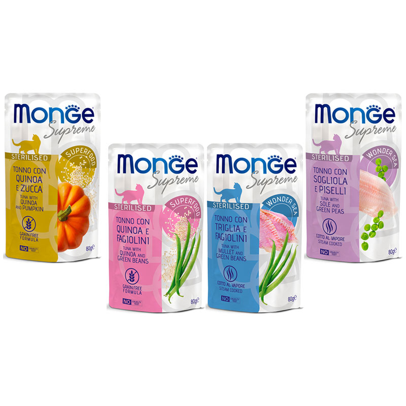 MONGE CATSUPREME BUST 80G STER