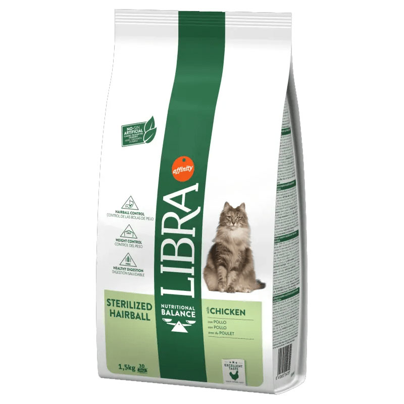 LIBRA CAT 1.5KG STERILIZED HAIRBALL