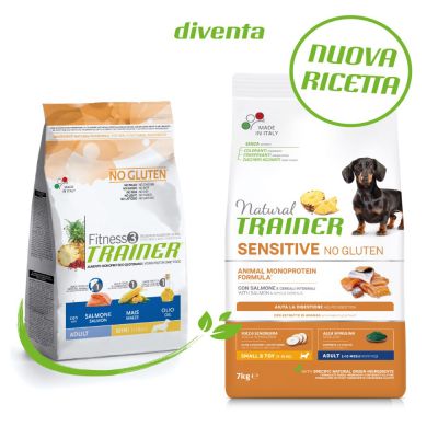 NATURAL TRAINER SENSITIVE SMALL SALMONE