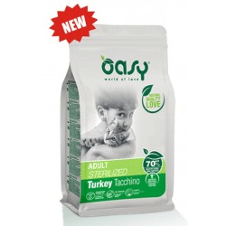 OASY CAT 1.5KG STERILIZED TACCHINO