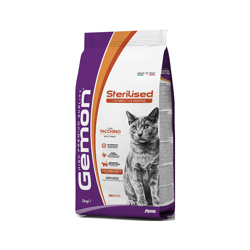 Gemon Cat Sterilized Tacchino