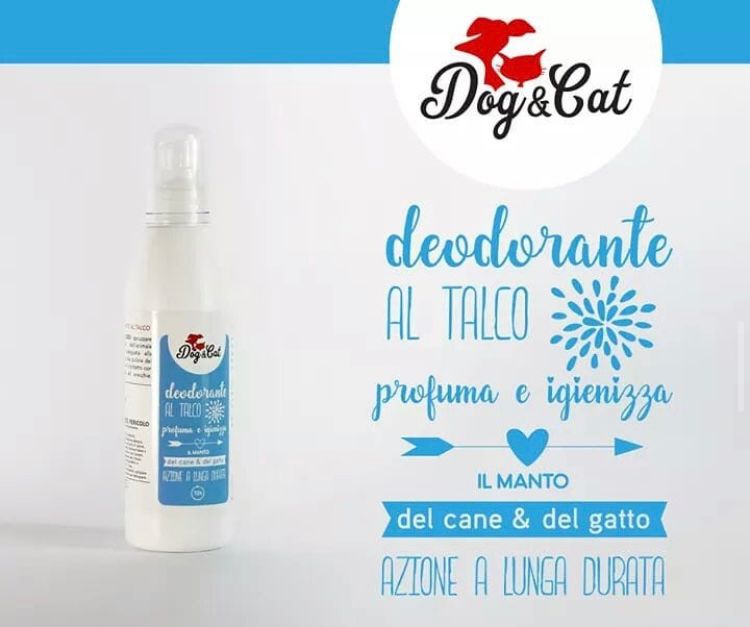 Dogcat 250ml deodorante talco 