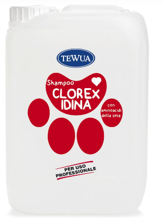 Tewua 10l shampoo clorexidina 