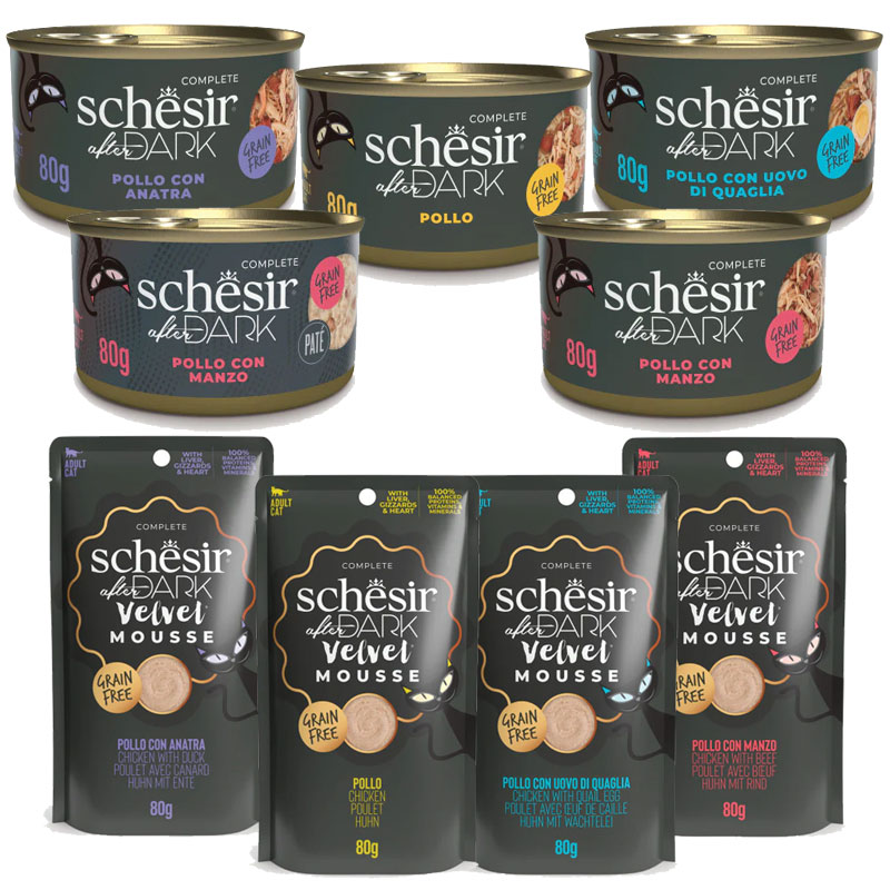 Schesir Cat After Dark 80G