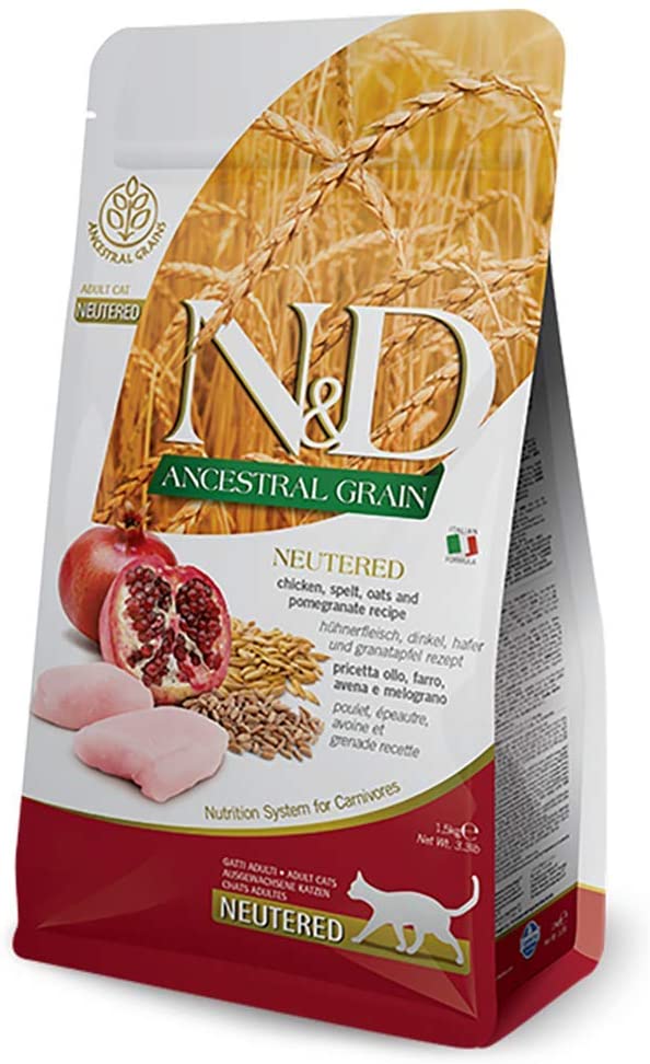 FARMINA CAT ND ANCESTRAL 1.5KG POLLOMELOGRANO 