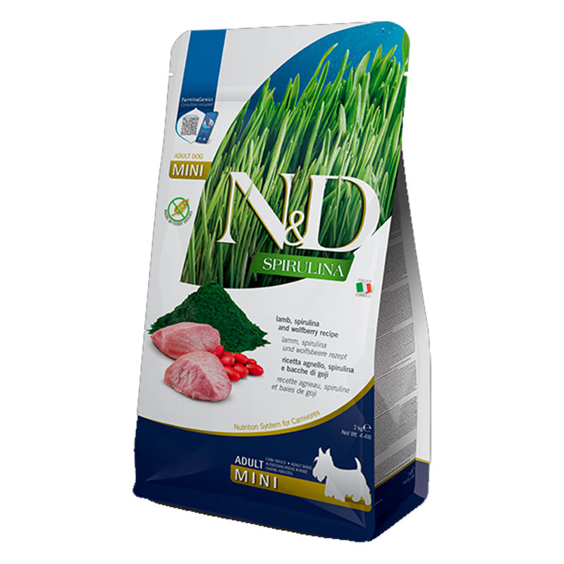 FARMINA ND SPIRULINA 2KG MINI AGNELLO