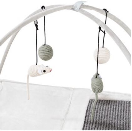 TRIXIE TAPPETINO CON GIOCHI 60X33X42CM