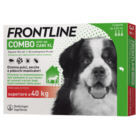 FRONTLINE COMBO SPOTON OLTRE 40KG 3 PIPETTE