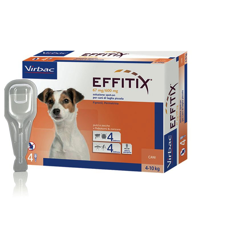 EFFITIX CANI SMALL 4 10KG 4 PIPETTE