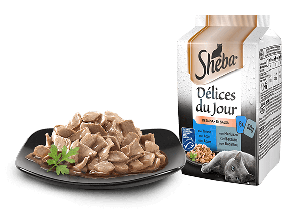 SHEBA DELICES DU JOUR 6X50G